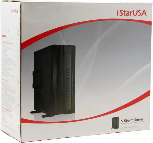 Alt view image 15 of 15 - iStarUSA Nitro Ax S-10000B Black Aluminum Front panel / 1.0mm SECC/SGCC chassis ATX Full Tower Computer Case