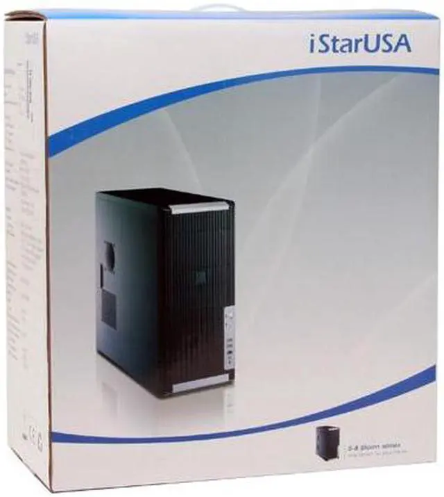 Alt view image 15 of 15 - iStarUSA S-8-BPU340-620w Black 1.0mm SECC/SGCC (chassis) ATX Mid Tower Computer Case 620W Power Supply