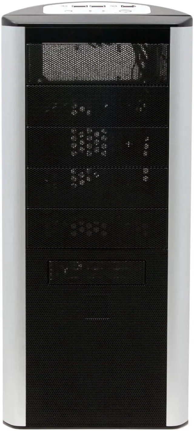 Alt view image 3 of 13 - iStarUSA Elegant Storm S-9B-ROHS Black Aluminum / Steel ATX Mid Tower Computer Case