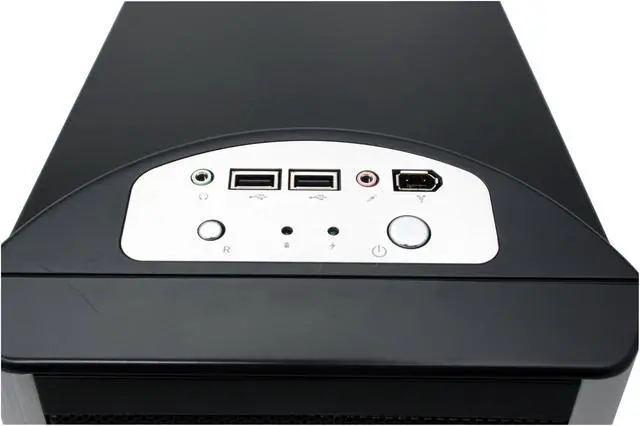 Alt view image 4 of 13 - iStarUSA Elegant Storm S-9B-ROHS Black Aluminum / Steel ATX Mid Tower Computer Case