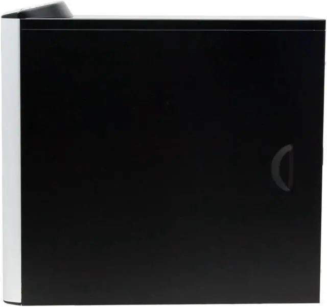 Alt view image 6 of 13 - iStarUSA Elegant Storm S-9B-ROHS Black Aluminum / Steel ATX Mid Tower Computer Case