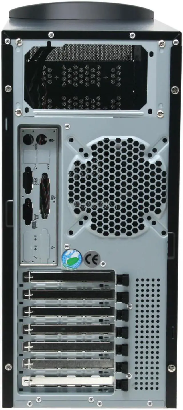 Alt view image 11 of 13 - iStarUSA Elegant Storm S-9B-ROHS Black Aluminum / Steel ATX Mid Tower Computer Case