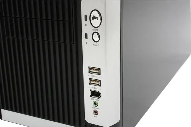 Alt view image 5 of 14 - iStarUSA S-8-H23-Blue Black Aluminum / Steel ATX Mid Tower Computer Case