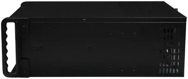 Alt view image 6 of 8 - iStarUSA D-4-B350PL-RED Steel 4U Rackmount Server Case 5xSATA Hot-Swap with 20" Depth only 4 External 5.25" Drive Bays