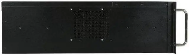 Alt view image 5 of 12 - iStarUSA D-410 Black Zinc-Coated Steel 4U Rackmount Server Case 10 External 5.25" Drive Bays
