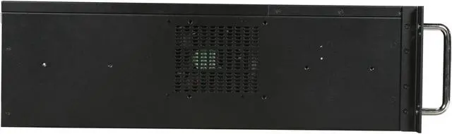 Alt view image 3 of 7 - iStarUSA D-410-B8SA Silver Zinc-Coated Steel 4U Rackmount Server Case 4 External 5.25" Drive Bays