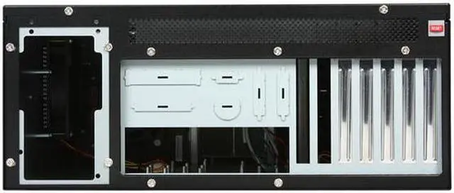 Alt view image 6 of 9 - iStarUSA D-410B8SA-BLUE Blue Zinc-Coated Steel 4U Rackmount Server Case