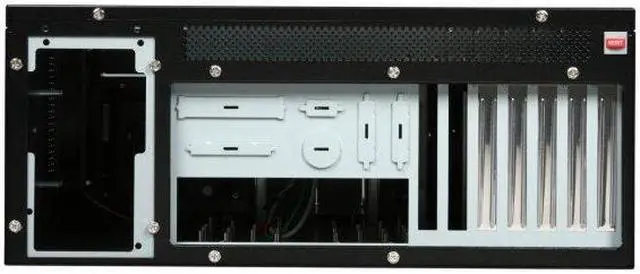 Alt view image 4 of 7 - iStarUSA D-410-B10SA Black Zinc-Coated Steel 4U Rackmount 10-Bay Stylish Storage Server Case 4 External 5.25" Drive Bays