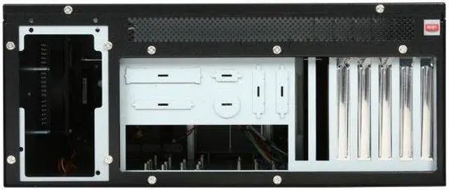 Alt view image 6 of 9 - iStarUSA D-410-B10SA-RED Red Zinc-Coated Steel 4U Rackmount Server Case