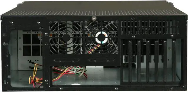 Alt view image 4 of 7 - iStarUSA D-400L-TL6 4U 6xTrayLess Hot-Swap E-ATX size Rackmount Server Chassis - OEM