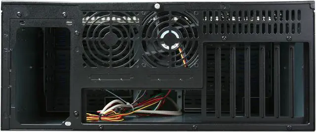 Alt view image 4 of 7 - iStarUSA D-400-6SE Steel 4U Rackmount Compact Stylish Server Chassis 6 External 5.25" Drive Bays - OEM