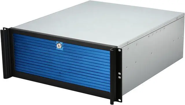 iStarUSA D-416-B6SA-BL-BLUE 4U Rackmount Compact Stylish Server