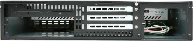 Alt view image 4 of 7 - iStarUSA D200ND-2T7SA-BL Blue Steel 2U Rackmount Compact Stylish Server Case with Rails - OEM