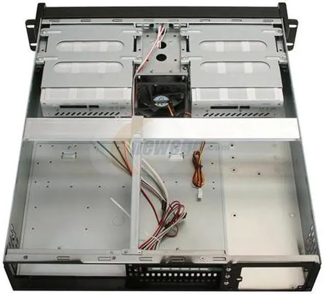 Alt view image 5 of 7 - iStarUSA D200ND-2T7SA-RD Red Steel 2U Rackmount Compact Stylish Server Case with Rails - OEM