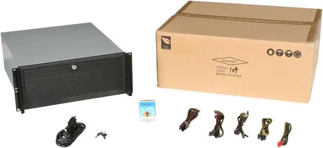 Alt view image 6 of 6 - iStarUSA D416-B4SA-75 4U Rackmount Compact Stylish Server Chassis 750W - OEM