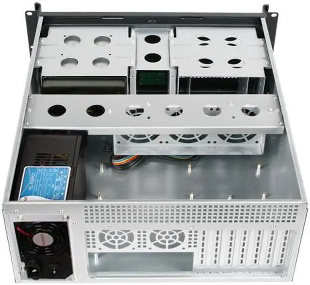 Alt view image 4 of 6 - iStarUSA D416-B4SA-75 4U Rackmount Compact Stylish Server Chassis 750W - OEM