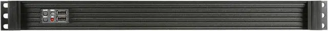Alt view image 2 of 7 - iStarUSA D118ITX-30 1U Rackmount 11" Compact Server Chassis 300W - OEM