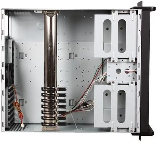 Alt view image 6 of 7 - iStarUSA D400-6SE-BK 4U Rackmount Compact Stylish Server Chassis 6 External 5.25" Drive Bays - OEM
