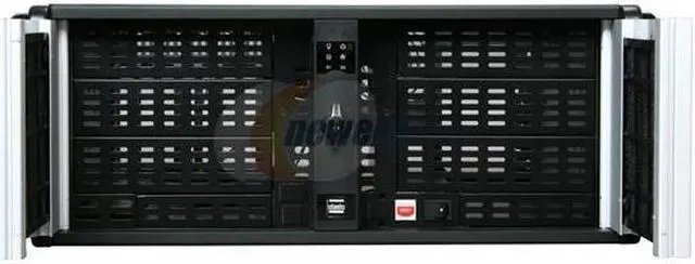 Alt view image 2 of 7 - iStarUSA D400-6SE-SL 4U Rackmount Compact Stylish Server Chassis 6 External 5.25" Drive Bays - OEM