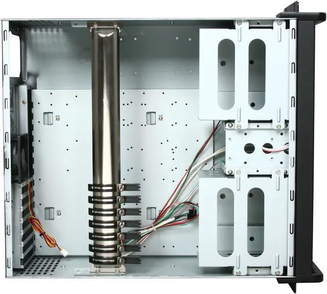 Alt view image 6 of 7 - iStarUSA D400-6SE-SL 4U Rackmount Compact Stylish Server Chassis 6 External 5.25" Drive Bays - OEM
