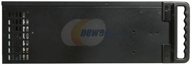 Alt view image 3 of 7 - iStarUSA D400-6SE-B6SA-PBK 4U Rackmount Compact Stylish Server Chassis 2 External 5.25" Drive Bays - OEM