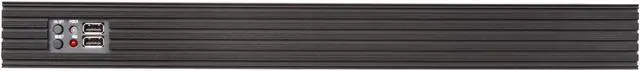 Alt view image 2 of 7 - iStarUSA D-118-ITX-DT-22 Black Metal/ Aluminum 1U Compact Server/Desktop mini-ITX Chassis 220W - OEM