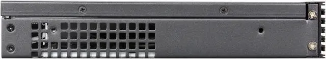 Alt view image 3 of 7 - iStarUSA D-118-ITX-DT-22 Black Metal/ Aluminum 1U Compact Server/Desktop mini-ITX Chassis 220W - OEM