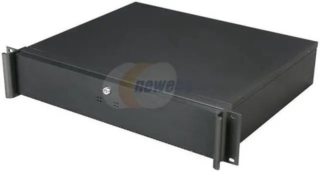 Main image of iStarUSA D-218M2-ITX-22 Black 1.0mm Steel 2U Rackmount Compact Dual Mini-ITX Chassis 220W - OEM