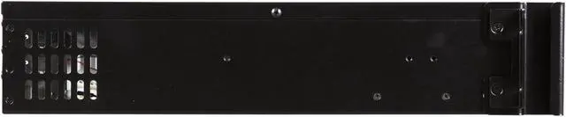 Alt view image 3 of 7 - iStarUSA D-200S Black Aluminum / Steel 2U Rackmount Compact Stylish Chassis 1 External 5.25" Drive Bays