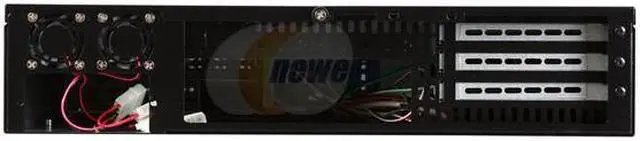 Alt view image 4 of 7 - iStarUSA D-200S Black Aluminum / Steel 2U Rackmount Compact Stylish Chassis 1 External 5.25" Drive Bays