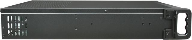 Alt view image 2 of 7 - iStarUSA D-200 Black Material of Front Bezel: Aluminum alloy
Material of Handle: SECC Zinc-Coated Steel
Material of Main Chassis: 1.2mm SECC Zinc-Coated Steel (Japan Made) 2U Rackmount Compact Stylish Chassis - Black Bezel 2 External 5.25"