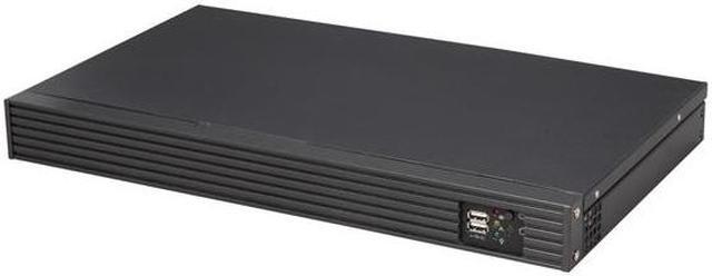 iStarUSA D-118V2-ITX-DT Black 1U Compact Desktop/Server Chassis