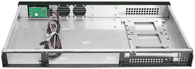 Alt view image 5 of 6 - iStarUSA D-118V2-ITX-DT Black Metal / Aluminum 1U Compact Desktop/Server Chassis
