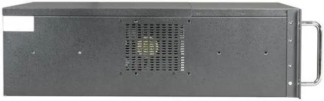 Alt view image 3 of 7 - iStarUSA D410-DE12BK Black Steel 4U Rackmount 10-Bay Stylish Storage Server Rackmount Chassis 2 External 5.25" Drive Bays