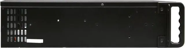 Alt view image 3 of 7 - iStarUSA D-300 Black Aluminum / Steel 3U Rackmount Compact Stylish Chassis - Black Bezel 4 External 5.25" Drive Bays