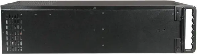Alt view image 3 of 8 - iStarUSA D-400L-7 Black Aluminum / Steel 4U Rackmount High Performance Chassis - Black Bezel 7 External 5.25" Drive Bays