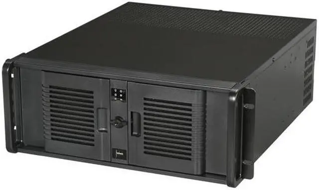 Main image of iStarUSA D-400-7P Black 4U Rackmount Compact Stylish Chassis