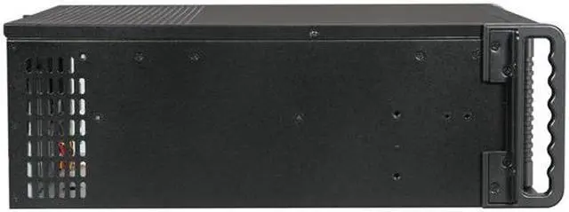 Alt view image 3 of 7 - iStarUSA D-400-7P Black 4U Rackmount Compact Stylish Chassis