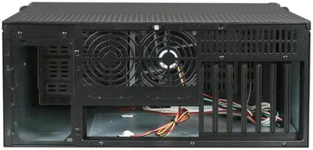Alt view image 4 of 7 - iStarUSA D-400-7P Black 4U Rackmount Compact Stylish Chassis