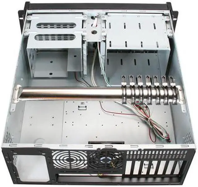 Alt view image 5 of 7 - iStarUSA D-400-7P Black 4U Rackmount Compact Stylish Chassis