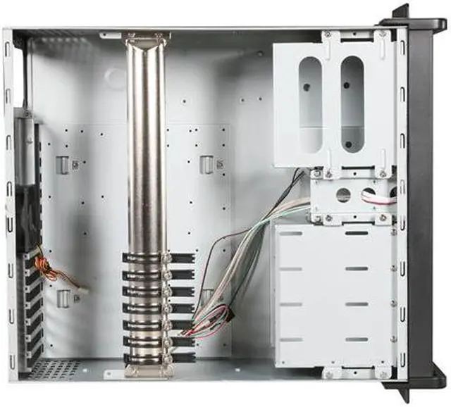 Alt view image 6 of 7 - iStarUSA D-400-7P Black 4U Rackmount Compact Stylish Chassis