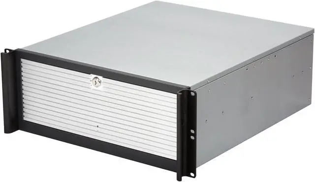 Main image of iStarUSA D416-B10SL-SL Black Zinc-Coated Steel (Main) 4U Rackmount Compact Stylish Chassis