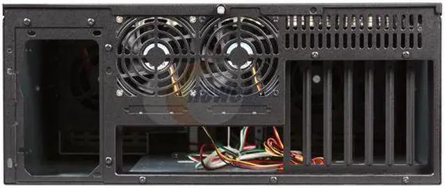 Alt view image 4 of 7 - iStarUSA D406-DE8BK Black 4U Rackmount Compact Stylish Server Case - OEM