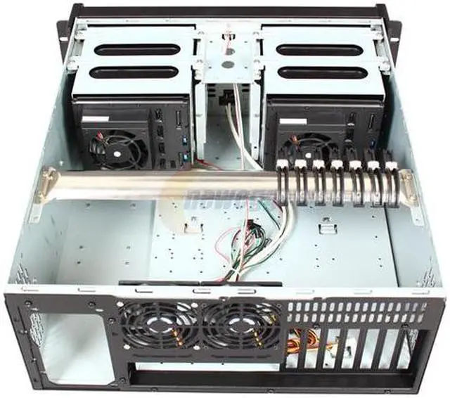 Alt view image 5 of 7 - iStarUSA D406-DE8BK Black 4U Rackmount Compact Stylish Server Case - OEM