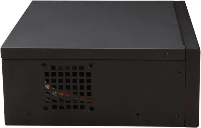Alt view image 5 of 6 - iStarUSA S21-15F2 Black Aluminum / Steel Tower Case Compact Stylish Mini-ITX Enclosure 150W Flex ATX
