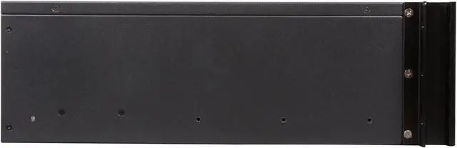 Alt view image 3 of 7 - iStarUSA D313SEMATX-DE1BK Aluminum / Steel 3U Rackmount Compact Trayless Server Case - Black Bezel 1 External 5.25" Drive Bays