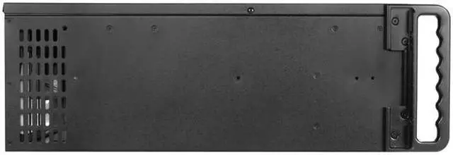 Alt view image 4 of 8 - iStarUSA D-414SE Black Steel 4U Rackmount Compact Stylish 14-Slot Chassis 4 External 5.25" Drive Bays