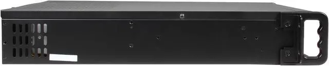 Alt view image 3 of 7 - iStarUSA D-200-FS Black Aluminum / Steel 2U Rackmount Compact Stylish Chassis 1 External 5.25" Drive Bays