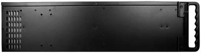 Alt view image 4 of 5 - iStarUSA D-300SE Black Aluminum / Steel 3U Rackmount Compact Stylish Chassis 4 External 5.25" Drive Bays