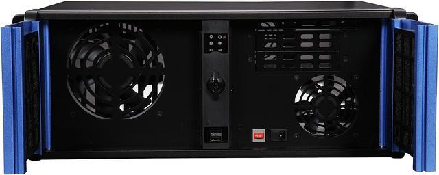 Alt view image 3 of 7 - iStarUSA D-400S3SE Black Aluminum / Steel 4U Rackmount Ultra Compact Chassis